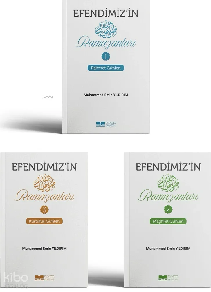 Efendimiz’in Ramazanları (3 Cilt Takım)