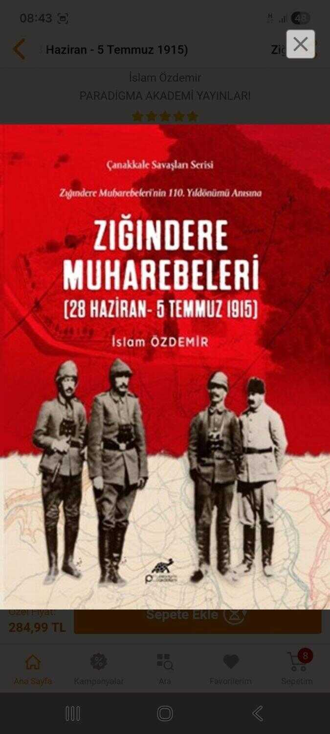Zığındere Muharebeleri (28 Haziran - 5 Temmuz 1915)
