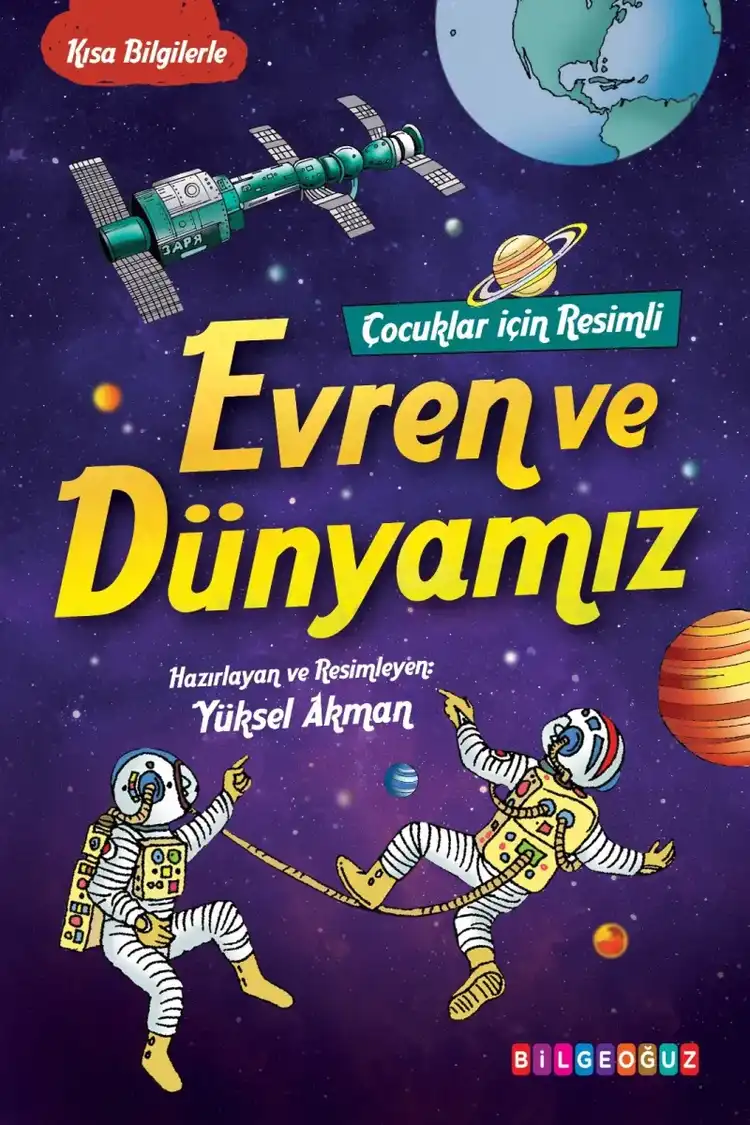 Çocuklar için Resimli Evren ve Dünyamız
