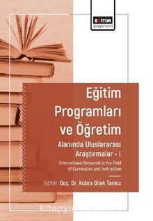 Eğitim Programları ve Öğretim Alanında Araştırmalar I