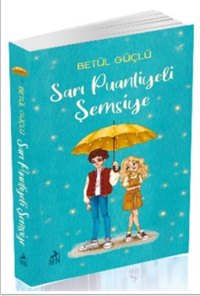 Sarı Puantiyeli Şemsiye