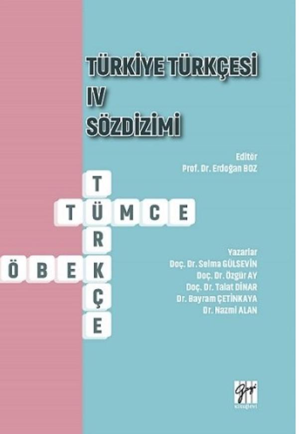 Türkiye Türkçesi 4 Sözdizimi