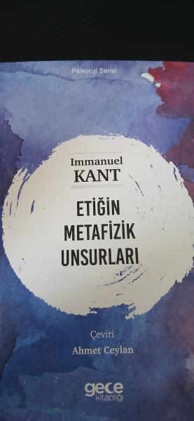 Etiğin Metafizik Unsurları