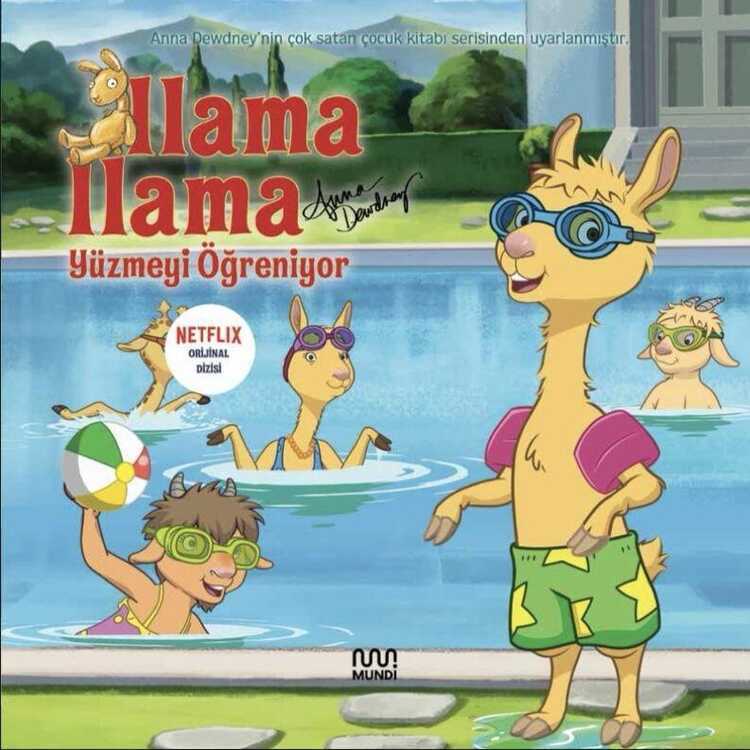 Llama Llama Yüzmeyi Öğreniyor