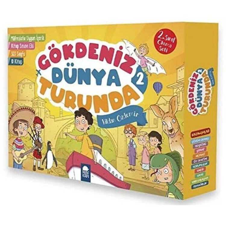 Gökdeniz Dünya Turunda 2 (10 Kitap)