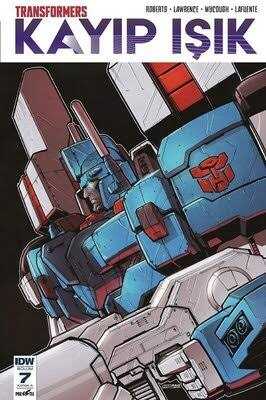 Transformers Kayıp Işık - Bölüm 7 Kapak A
