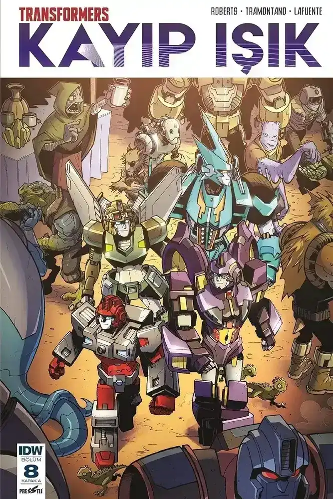 Transformers Kayıp Işık - Bölüm 8 Kapak A