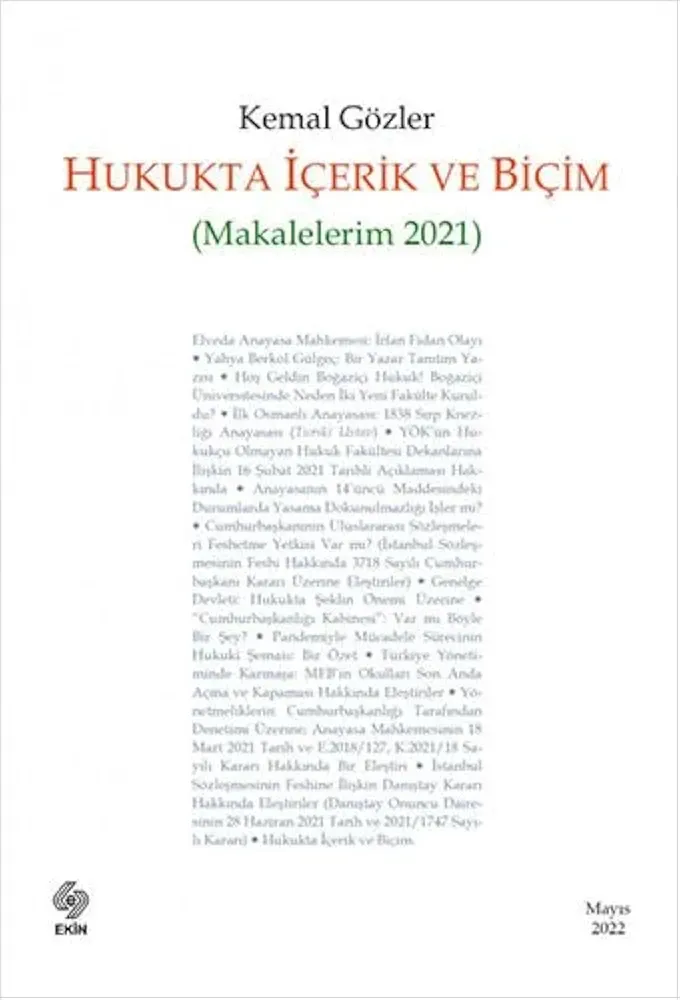 Hukukta İçerik ve Biçim