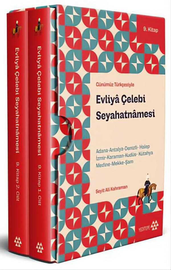Günümüz Türkçesiyle Evliya Çelebi Seyahatnamesi (9.Kitap - 2 Cilt Kutulu)