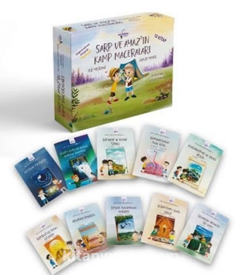 Sarp ve Ayaz’ın Kamp Maceraları Seti - 10 Kitap