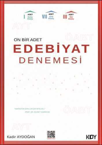 AYT Edebiyat On Bir Adet Deneme Seti