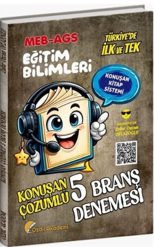 MEB-AGS Eğitim Bilimleri Konuşan 5 Deneme Çözümlü