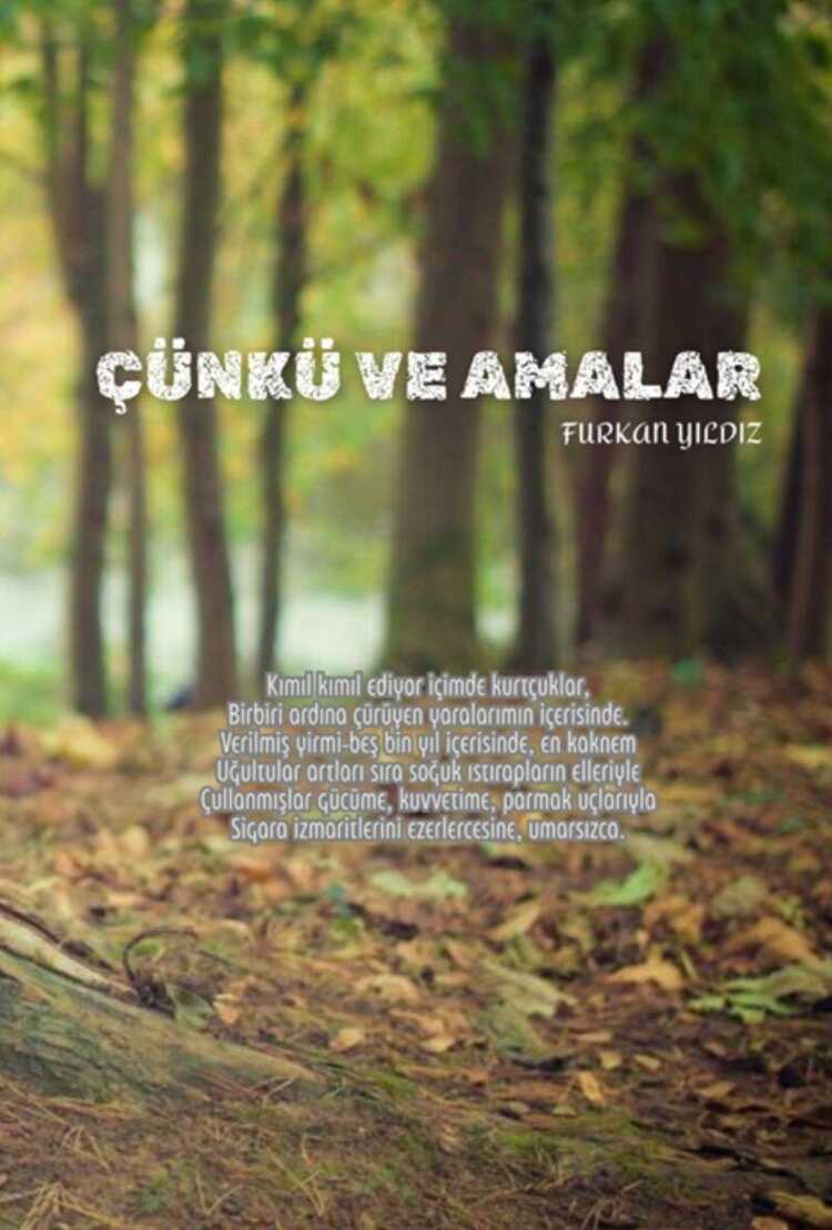 Çünkü ve Amalar