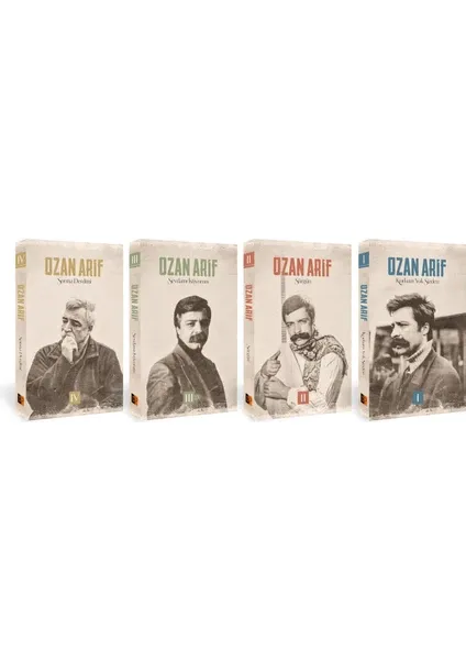 Ozan Arif Külliyatı Kitap Seti - 4 Cilt