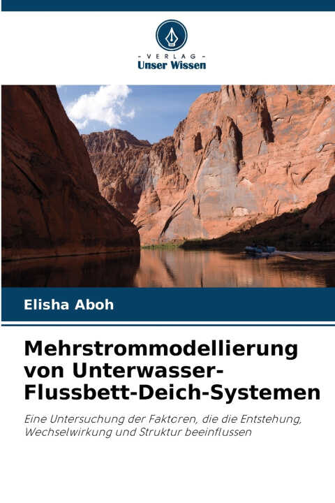 Mehrstrommodellierung von Unterwasser-Flussbett-Deich-Systemen