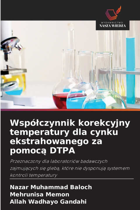 Współczynnik korekcyjny temperatury dla cynku ekstrahowanego za pomocą DTPA