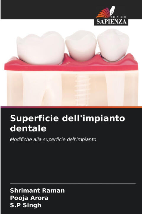 Superficie dell'impianto dentale