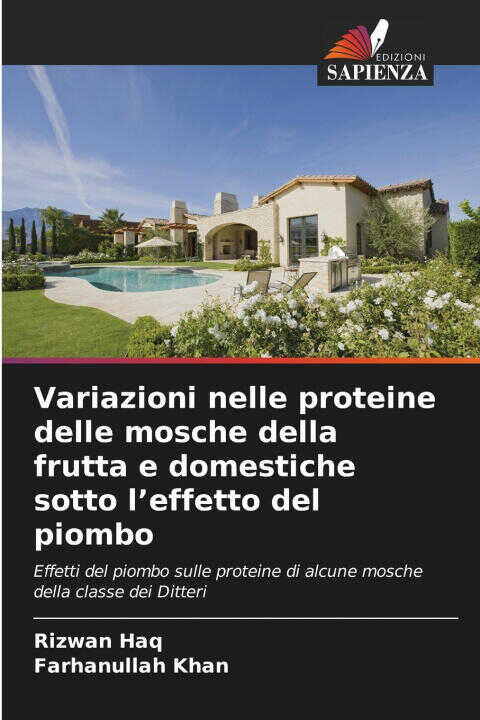 Variazioni nelle proteine delle mosche della frutta e domestiche sotto l'effetto del piombo