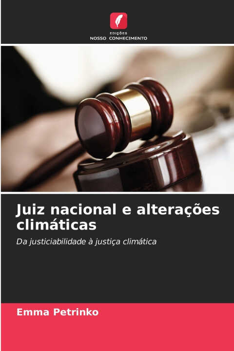 Juiz nacional e alterações climáticas — Emma Petrinko