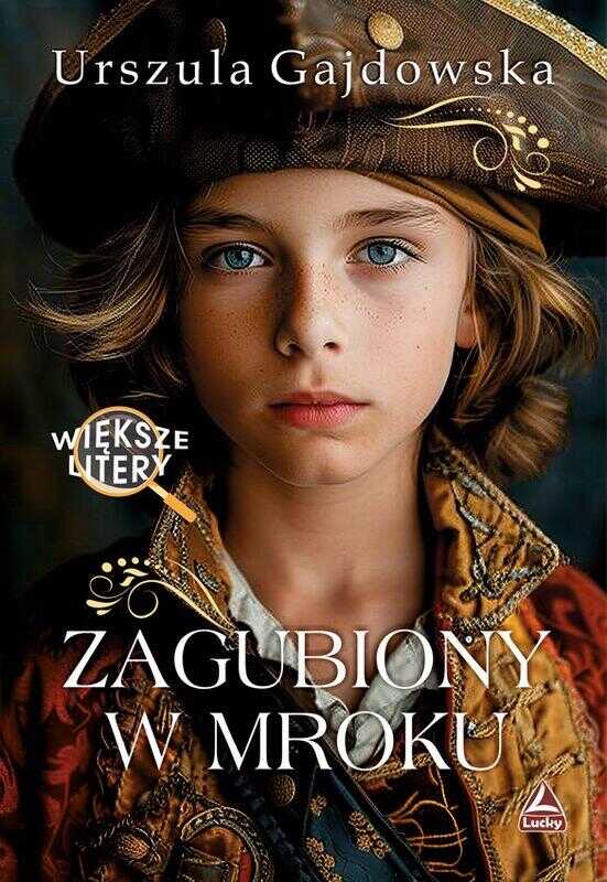 Zagubiony w mroku. Większe litery