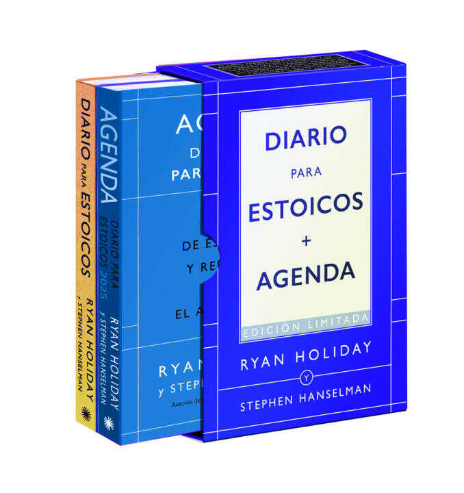 Estuche "Diario para estoicos" + Agenda (Ed. Limitada 2026) — Ryan Holiday