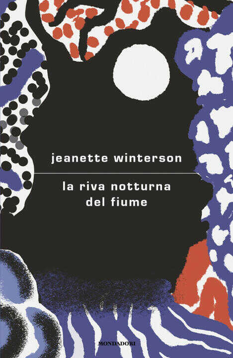 riva notturna del fiume