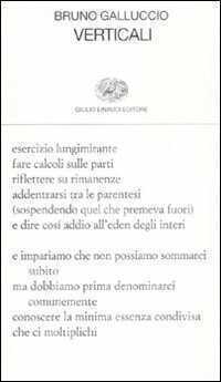 Verticali — Bruno Galluccio