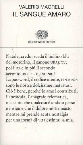 Il sangue amaro