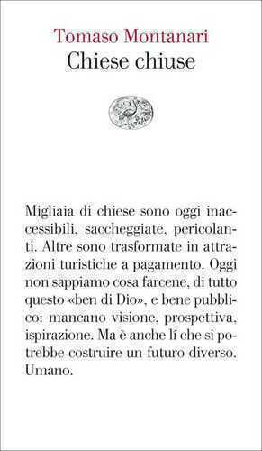 Chiese chiuse — Tomaso Montanari