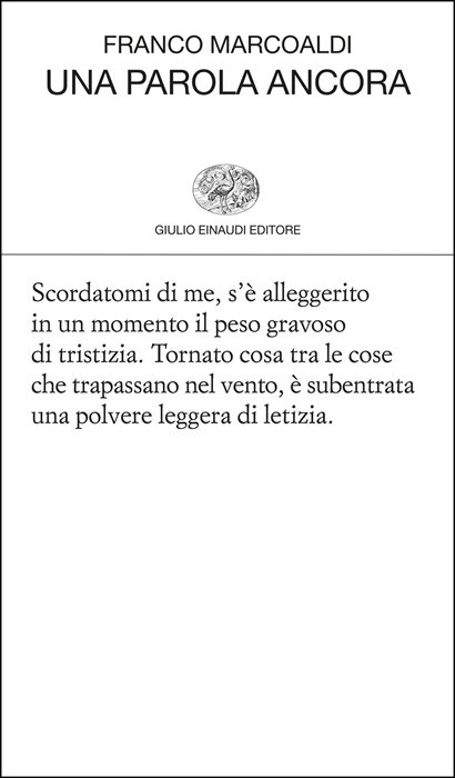 Una parola ancora