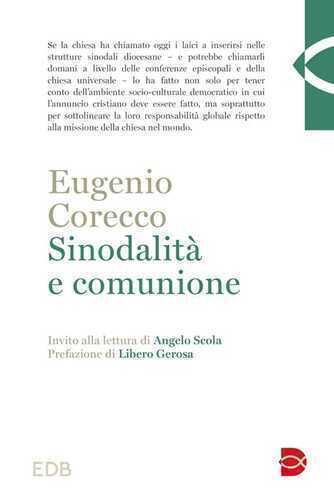 Sinodalità e comunione