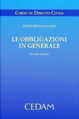 Le obbligazioni in generale