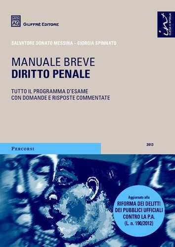 Diritto penale. Manuale breve