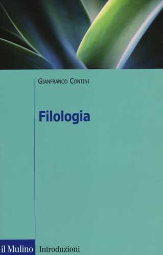 Filologia — Gianfranco Contini