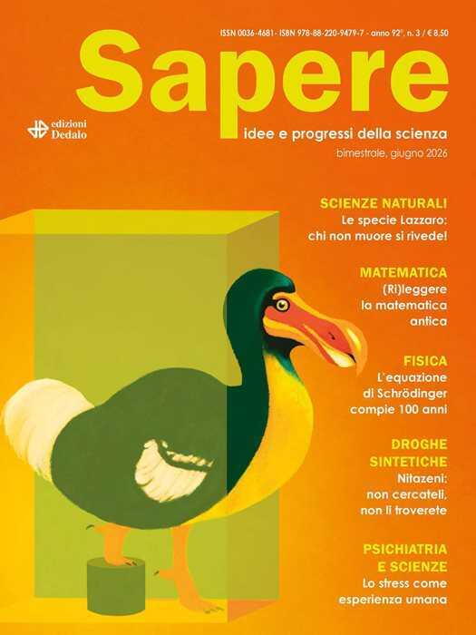 Sapere. Idee e progressi della scienza (2026). Vol. 3