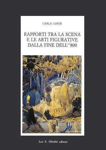 Rapporti tra la scena e le arti figurative dalla fine dell'800