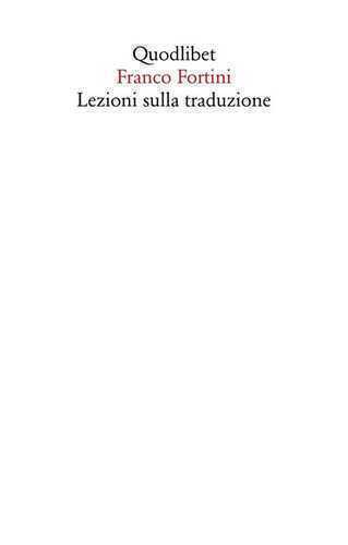 Lezioni sulla traduzione