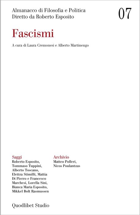 Almanacco di filosofia e politica. Vol. 7: Fascismi