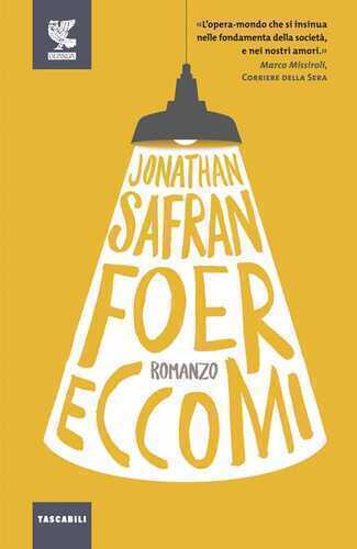 Eccomi — Jonathan Safran Foer