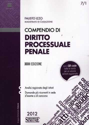 Compendio di diritto processuale penale