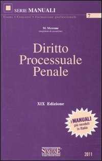 Diritto processuale penale — Mario Mercone