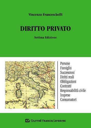 Diritto privato — Vincenzo Franceschelli