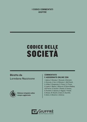 Codice delle società. Con espansione online