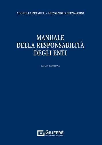 Manuale della responsabilità degli enti