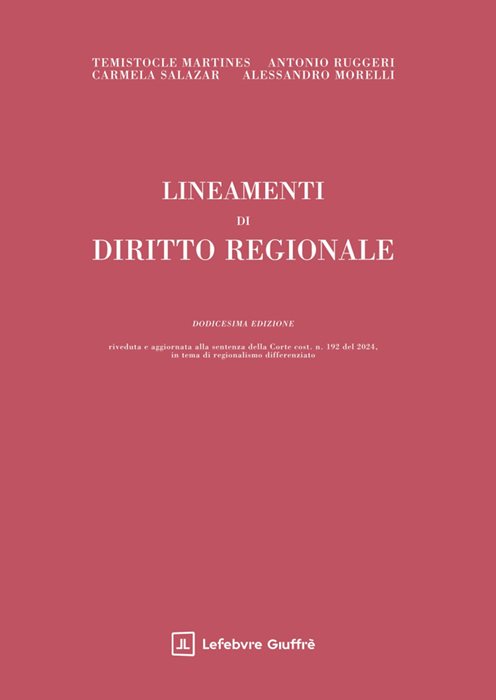 Lineamenti di diritto regionale