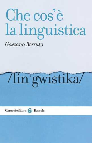 Che cos'è la linguistica