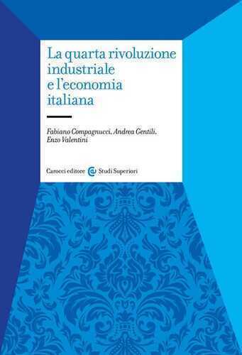 La quarta rivoluzione industriale e l'economia italiana