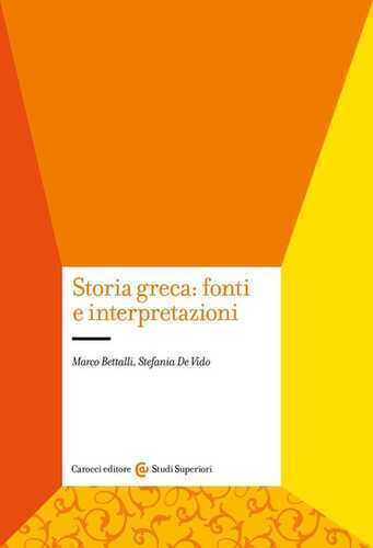 Storia greca: fonti e interpretazioni