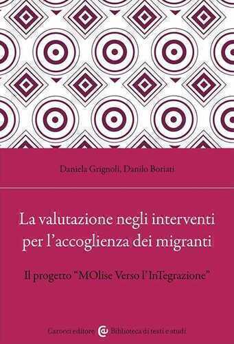 La valutazione negli interventi per l'accoglienza dei migranti. Il progetto «MOlise Verso l'InTegrazione»
