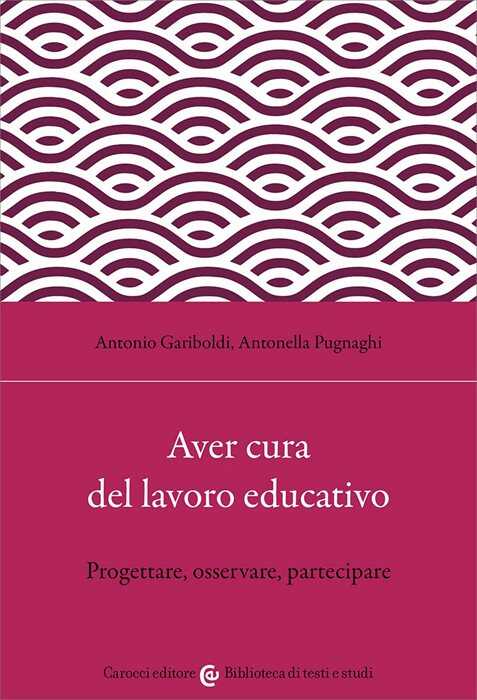 Aver cura del lavoro educativo. Progettare, osservare, partecipare